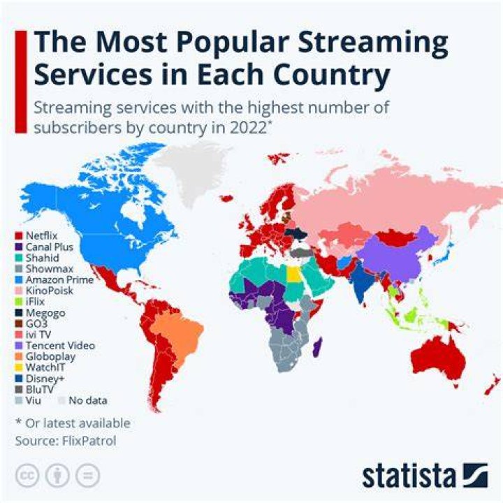 Regional streaming availability